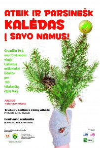 akcijos plakatas spaudai