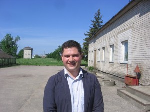 Įgyvendinant projektą daug rūpesčių tenka bendrovės „Trakų vandenys“ Lentvario skyriaus viršininkui A. Lankui