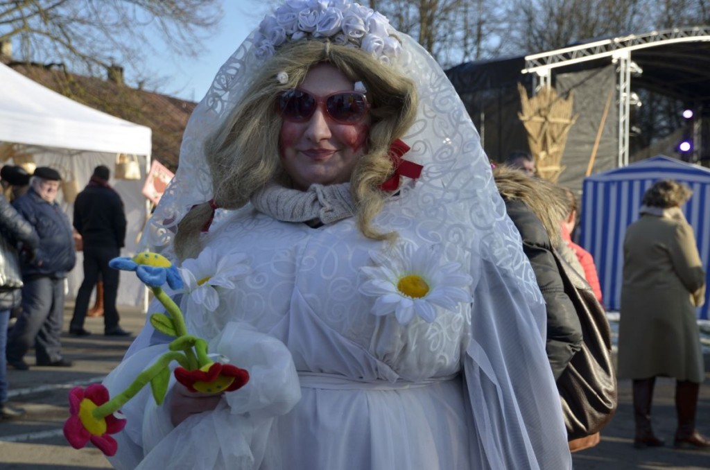Akimirka iš Trakuose vykusių Užgavėnių.