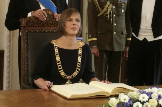 Kersti Kaljulaid, Estijos Prezidentė, Iceland Monitor – Mbl.is nuotr.