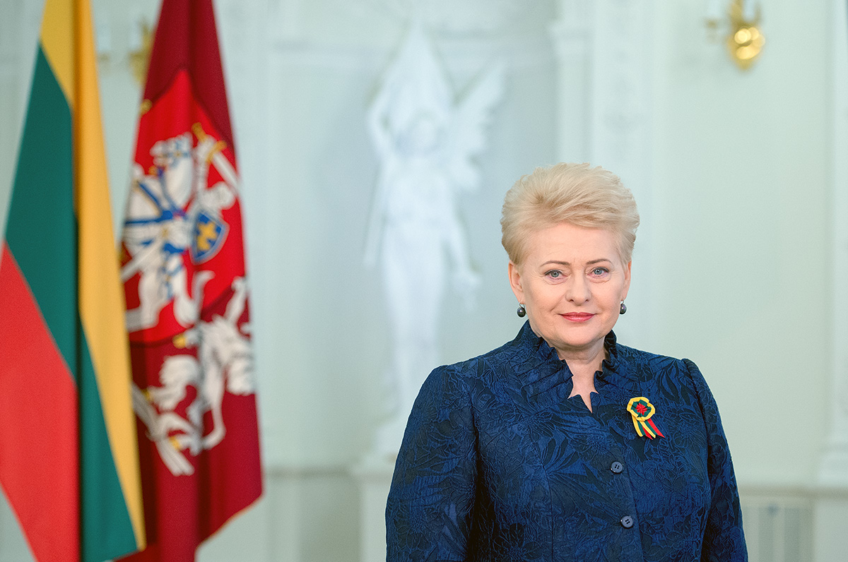Lietuvos Respublikos Prezidentė Dalia Grybauskaitė